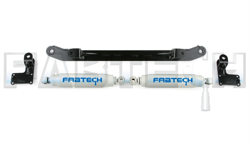 Fabtech Steering Stabilizer Kit Dual, For Use w/ Coil Spring Crossmember System Only - FTS8013