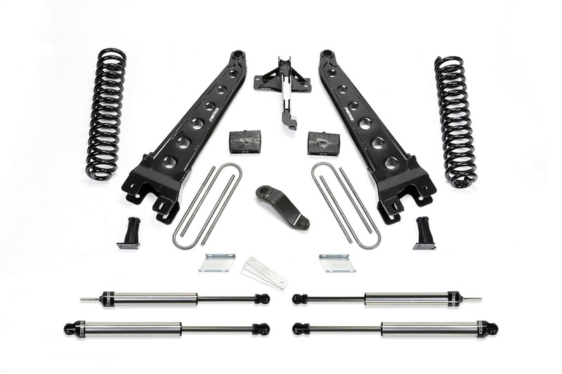 Fabtech Radious Arm System, 6 in. Lift w/ Coils and Dirt Logic Shocks For 18 Ford F450/F550 4WD Diesel. - K2304DL