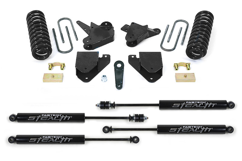 Fabtech Basic Lift System, 6 in. Lift w/ Stealth Shocks For 05-07 Ford F250 2WD V8 Gas. - K20601M