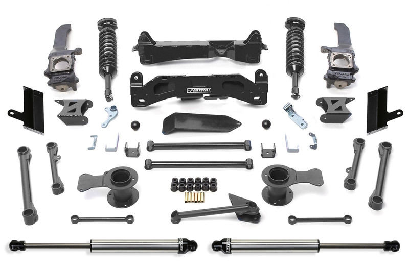 Fabtech Perormance Lift System, 6 in. Lift w/ Dirt Logic 2.5 Coilover and 2.25 For 10-15 Toyota 4Runner 4WD. - K7060DL