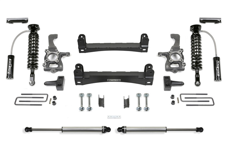 Fabtech Perormance Lift System, 4 in. Lift w/ 2.5 Resi and 2.25 For 15-20 Ford F150 2WD. - K2259DL