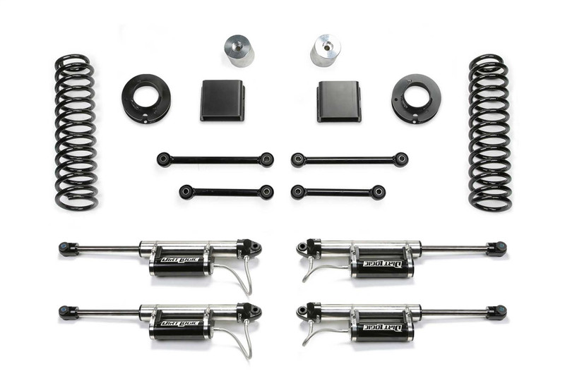 Fabtech Sport Lift System, 3 in. Lift w/ Dirt Logic 2.25 Resi Shocks - K4161DL