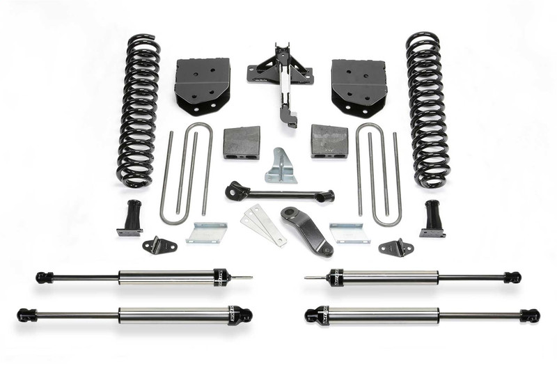 Fabtech Basic Lift System, 6 in. Lift w/ Dirt Logic Shocks For 11-13 Ford F450/550 4WD 10 Lug. - K2155DL