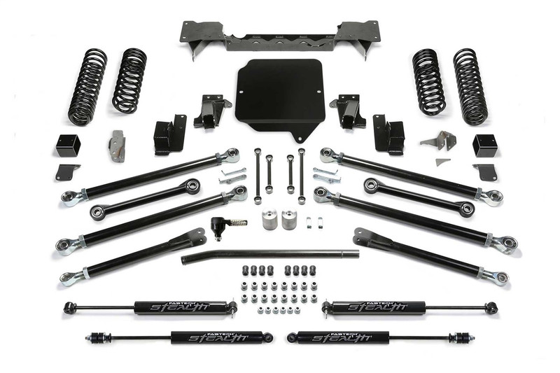 Fabtech Crawler, 3 in. Lift w/ Stealth Shocks For 18-22 Jeep JL 4-Door. - K4131M