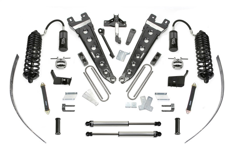 Fabtech Radious Arm System, 8 in. Lift w/ 4.0 R/R and 2.25 For 11-16 Ford F250 4WD w/o Factory Overload. - K2273DL