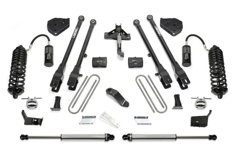 Fabtech 4 Link Lift System, 6 in. Lift w/ 4.0 and 2.25 For 17-21 Ford F250/F350 4WD Diesel. - K2232DL