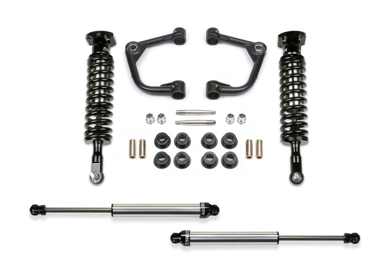 Fabtech Uniball UCA System, 2 in. Lift w/ Dirt Logic 2.5 and 2.25 For 15-20 Ford F150 4WD. - K2245DL