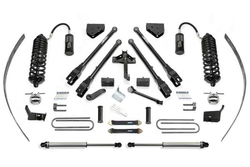 Fabtech 4 Link Lift System, 8 in. Lift w/ 4.0 R/R and 2.25 For 11-16 Ford F250 4WD w/o Factory Overload. - K2276DL
