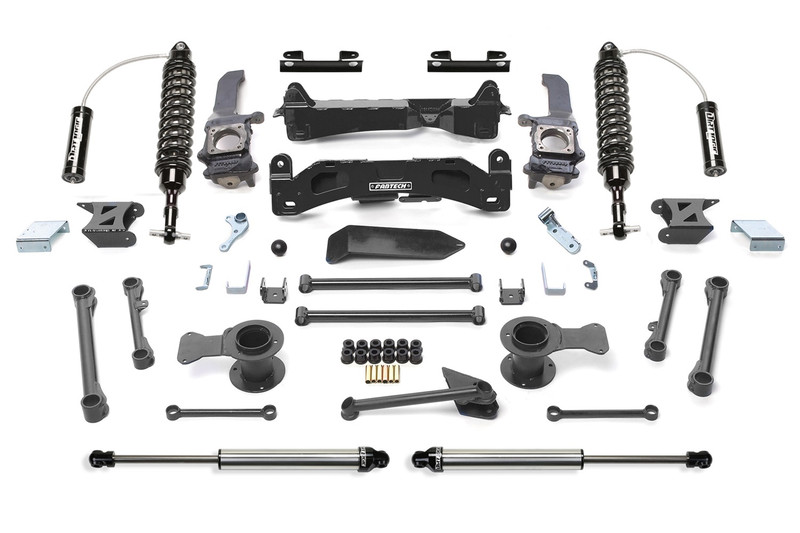 Fabtech Perormance Lift System, 6 in. Lift w/ Dirt Logic 2.5 Coilover Resi and Remote Reservoir Dirt Logic For 06-09 Toyota Fj 4WD. - K7041DL