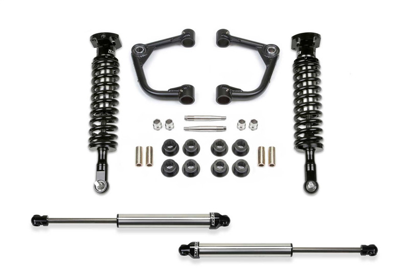Fabtech Uniball UCA System, 2 in. Lift w/ Dirt Logic 2.5 and 2.25 For 21-22 Ford F150 4WD. - K2374DL