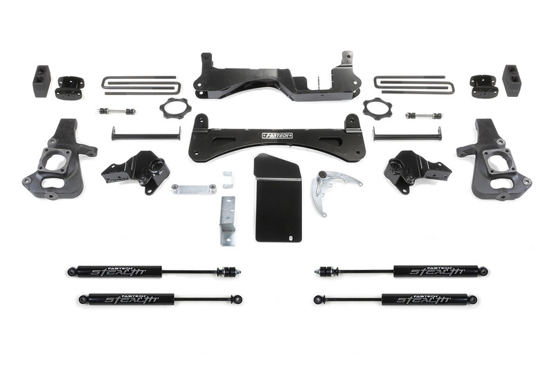 Fabtech RTS System, 6 in. Lift w/ Stealth Shocks For 01-10 GM C/K2500Hd, C/K3500Hd. - K1045M