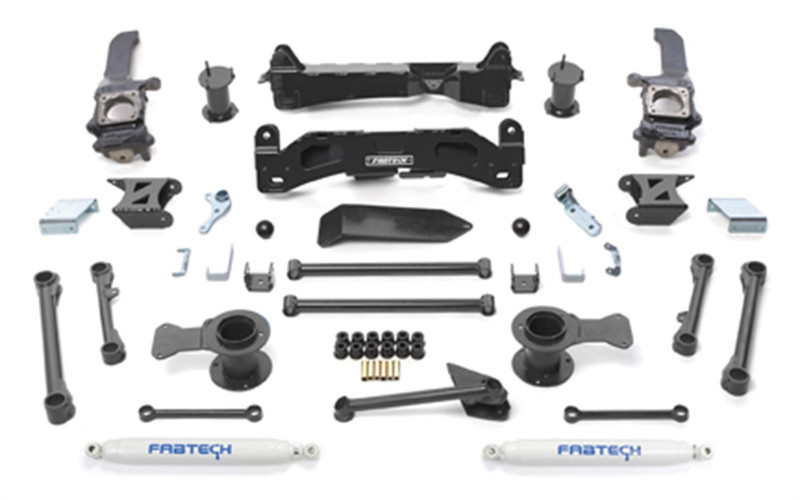 Fabtech Basic Lift System, 6 in. Lift w/ Performance Shocks For 06-09 Toyota Fj 4WD. - K7006