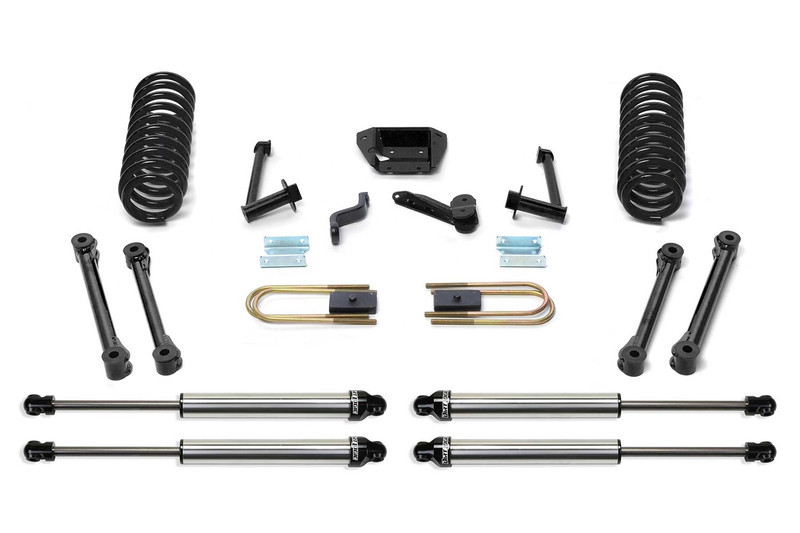 Fabtech Perormance Lift System, 6 in. Lift w/ Dirt Logic Shocks For 07-08 Dodge 2500/3500 4WD 6.7L Diesel w/ Auto Trans. - K30154DL