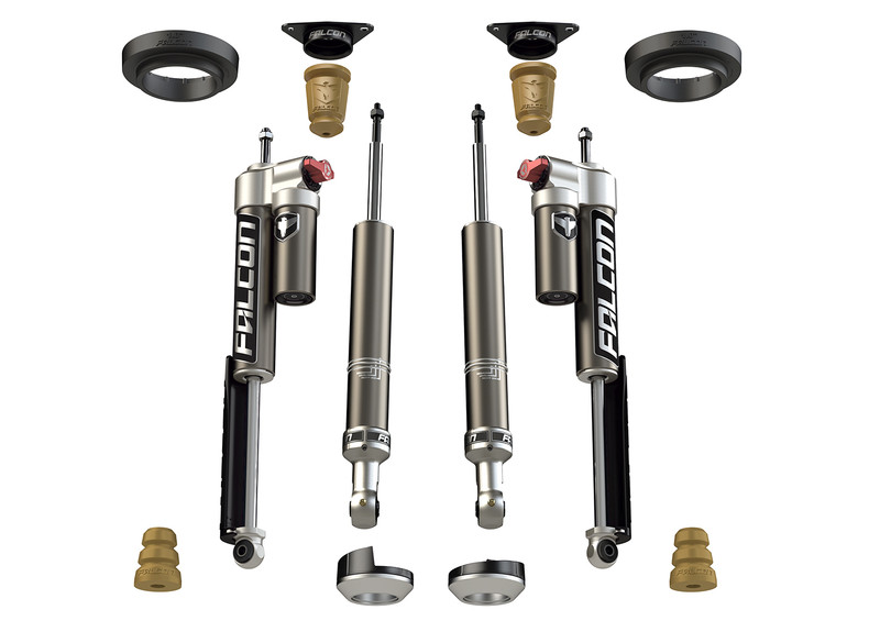 Falcon Shocks 2010+ Toyota 4Runner Falcon 2 inch Sport Tow/Haul Shock and Spacer Lift System  - 12-04-32-400-002