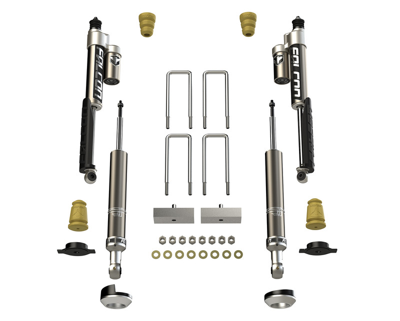 Falcon Shocks 2005+ Toyota Tacoma Falcon 2.25 inch Sport Shock and Spacer Lift System  - 08-04-21-400-100