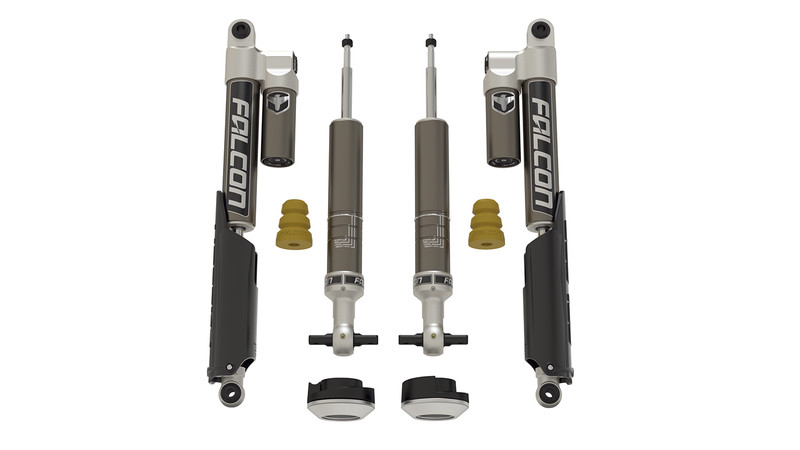 Falcon Shocks 2019+ Ford Ranger Falcon 2.25 inch Sport Shock Leveling System  - 15-04-21-400-002