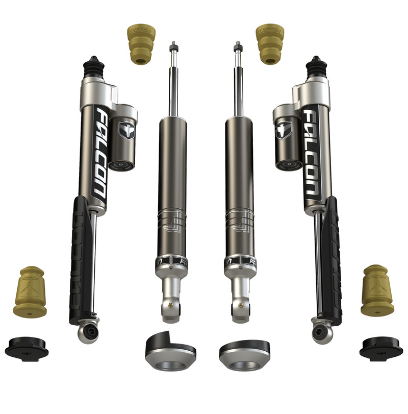 Falcon Shocks 2005+ Toyota Tacoma Falcon 2.25 inch Sport Shock Leveling System  - 08-04-21-400-002