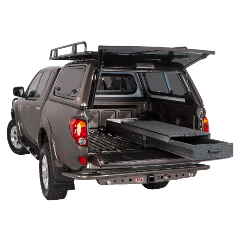 ARB Outback Storage System - Mid Height Roller Floor L41"xW21"xH7.5" - RFH1045