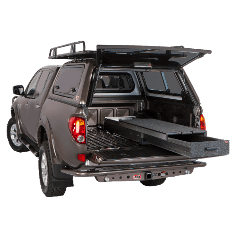 ARB Outback Storage System - Mid Height Roller Floor L53.4"xW20"xH7.5" - RFH1355