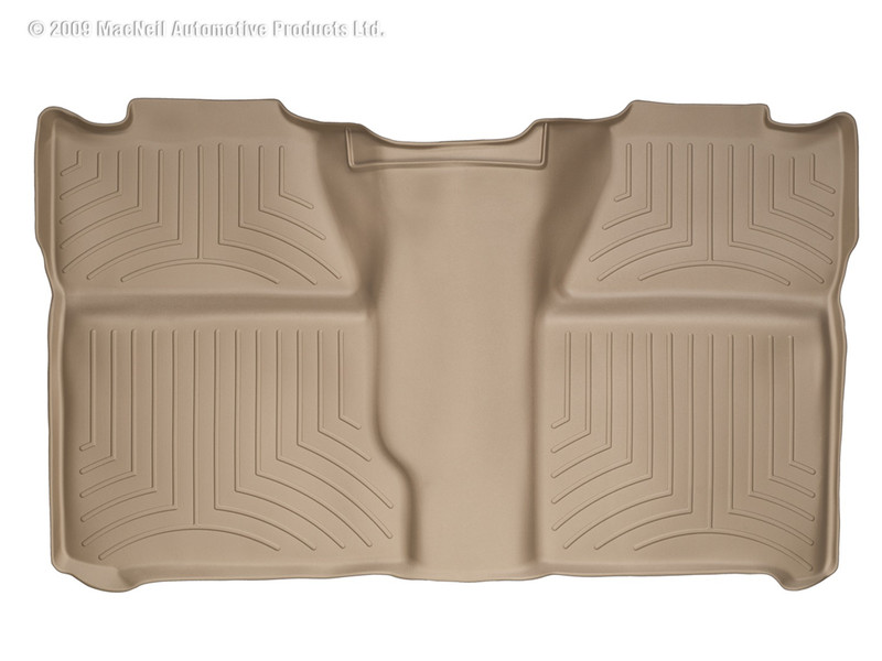 Weathertech Floor Liner Digital Fit Floor Mat Set, 07-13 Silverado/Sierra 1500/2500/3500 Crew Cab, Tan 07-13 Silverado/Sierra 1500/2500/3500 Crew Cab - 450660