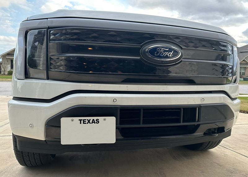 SwarfWorks Front License Plate Relocation: 21+ F-150, Lightning, Tremor