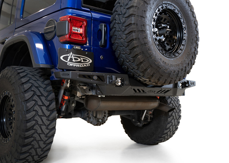 Addictive Desert Designs Jeep Wrangler JL Stealth Fighter Rear Bumper - R960181280103