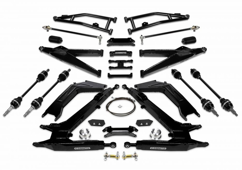 Cognito UTV Long Travel Suspension Package with Demon Axle Assemblies For 16-21 Yamaha YXZ1000R - 365-P0898
