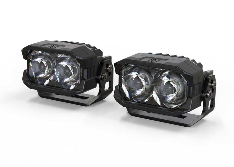Morimoto 2Banger LED Pods: HXB Spot / White (Pair) - BAF112