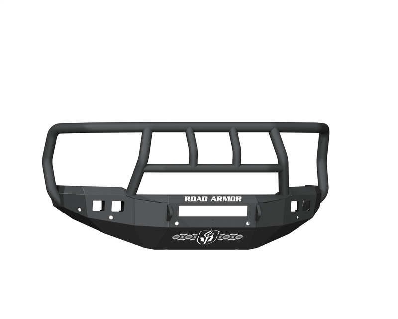 Road Armor Ram 25/3500 Stealth Non-Winch Front Bumper w/Titan II Guard, Textured Black - 4192F2B-NW