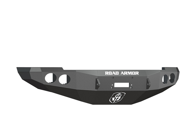 Road Armor Ram 25/35/45/5500 Stealth Winch Front Bumper w/Prerunner Guard, Satin Black - 40800B