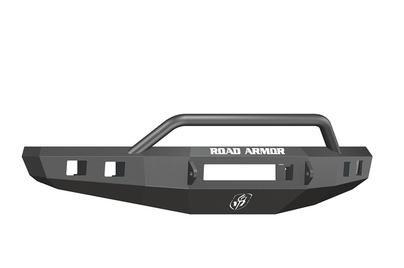 Road Armor Ford F-150 Stealth Non-Winch Front Bumper w/Prerunner Guard, Satin Black - 615R4B-NW