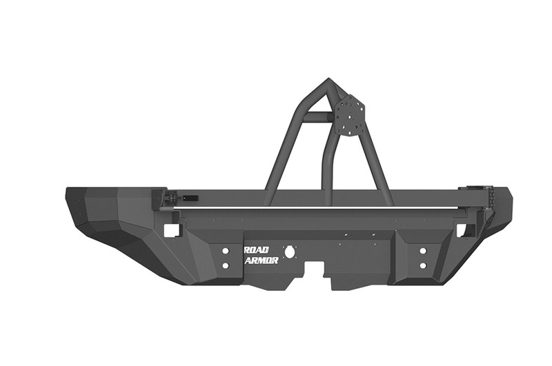 Road Armor Hummer H2 Dakar Non-Winch Rear Bumper, Satin Black - 12008B