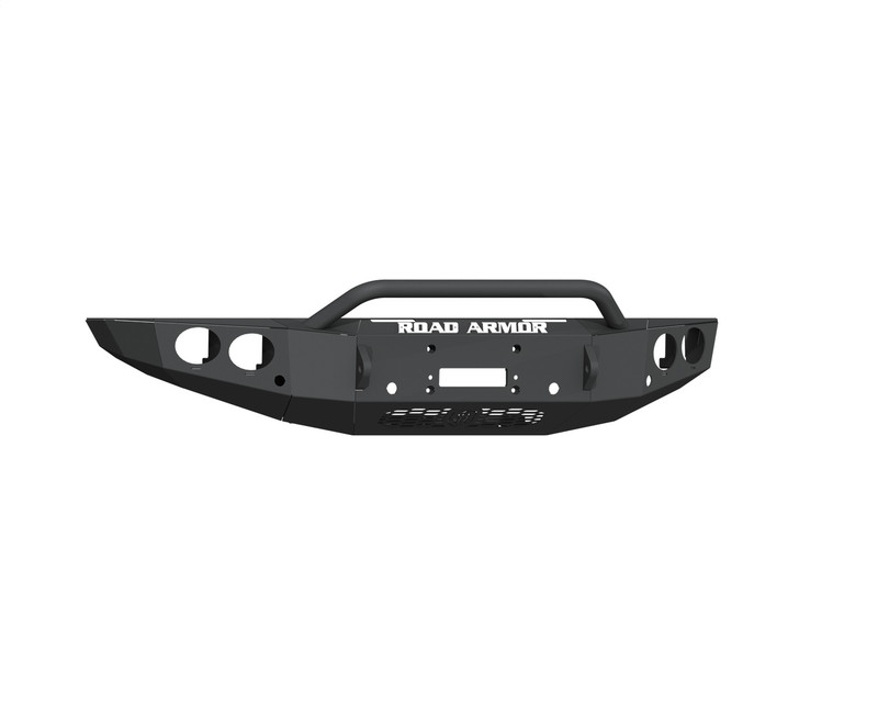 Road Armor Ford Ranger Stealth Winch Front Bumper w/Prerunner Guard, Textured Black - 6191FR4B