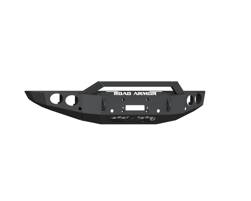 Road Armor Ford Ranger Stealth Winch Front Bumper w/Prerunner Guard, Textured Black - 6191FR3B