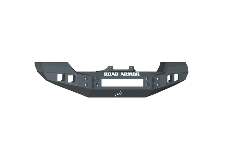 Road Armor Jeep Wrangler (JK) Stealth Winch Front Bumper, Satin Black - 512R0B