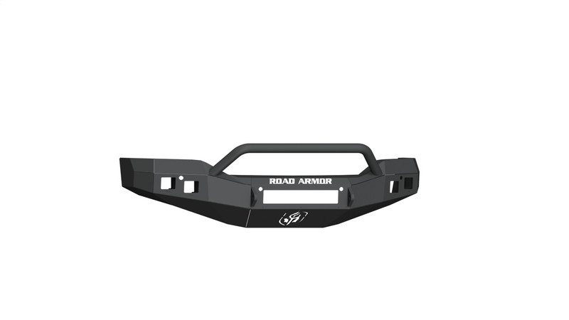 Road Armor GMC Sierra 1500 Stealth Non-Winch Front Bumper w/Prerunner Guard, Satin Black - 2161F4B-NW