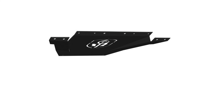 Road Armor GMC Sierra 1500 Spartan Front Bumper Bolt-On Skid Plate, Textured Black - 2161XFSPB