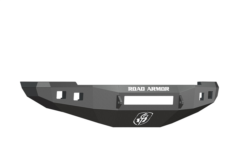 Road Armor Ram 25/35/45/5500 Stealth Non-Winch Front Bumper, Satin Black - 408R0B-NW