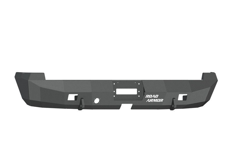 Road Armor Ram 15/25/35/45/5500 Stealth Winch Rear Bumper, Satin Black - 44100B