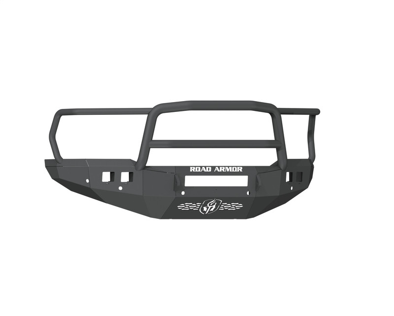 Road Armor Ram 25/35/45/5500 Stealth Non-Winch Front Bumper w/Lonestar Guard, Satin Black - 4194F5B-NW
