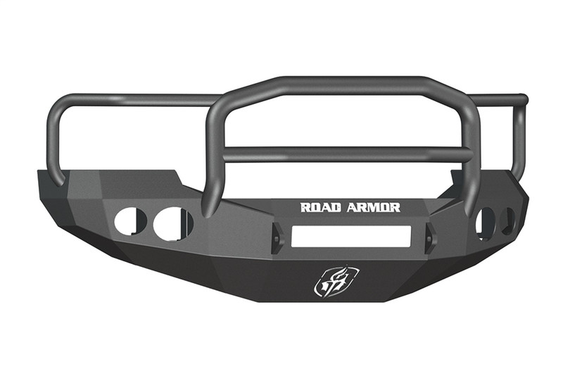 Road Armor Ford F-250/350/450 & Excursion Stealth Non-Winch Front Bumper w/Lonestar Guard, Satin Black - 60505B-NW