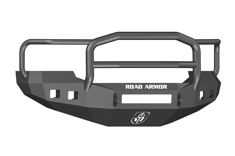 Road Armor Ford F-250/350/450 & Excursion Stealth Non-Winch Front Bumper w/Lonestar Guard, Satin Black - 605R5B-NW