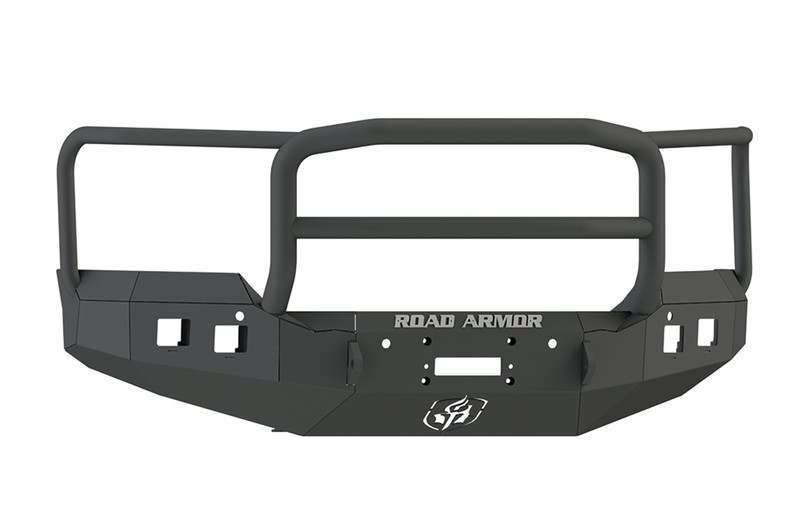 Road Armor GMC Sierra 25/3500 Stealth Winch Front Bumper w/Lonestar Guard, Satin Black - 215R5B