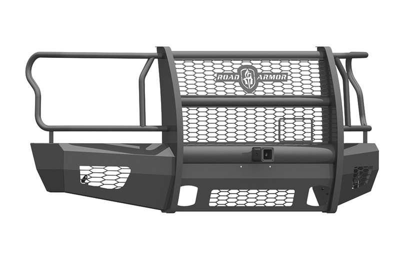 Road Armor Ford F-150 Vaquero Non-Winch Front Bumper w/Full Guard, Satin Black - 615VF26B