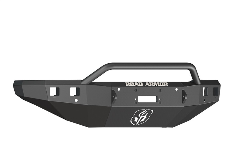 Road Armor Chevrolet Silverado 25/3500 Stealth Winch Front Bumper w/Prerunner Guard, Satin Black - 315R4B