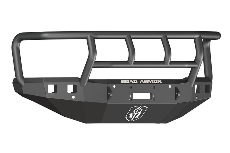 Road Armor Chevrolet Silverado 25/3500 Stealth Winch Front Bumper w/Titan II Guard, Satin Black - 315R2B