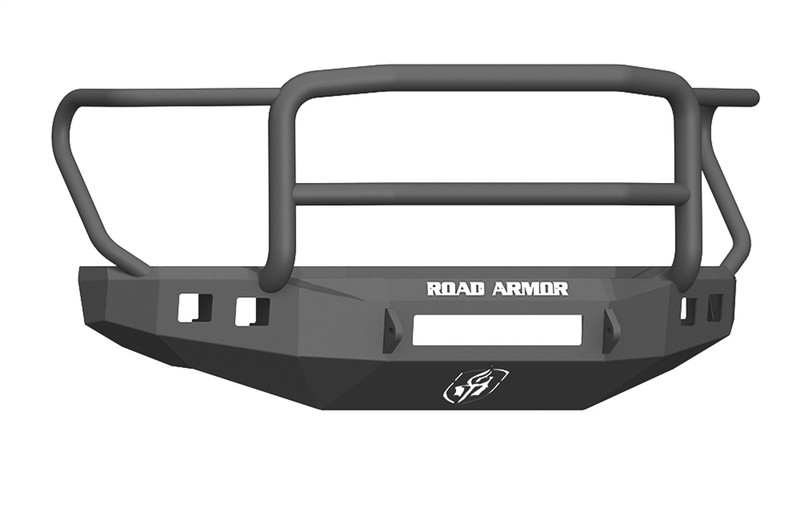 Road Armor Ford F-250/350 Stealth Non-Winch Front Bumper w/Lonestar Guard, Satin Black - 617F5B-NW