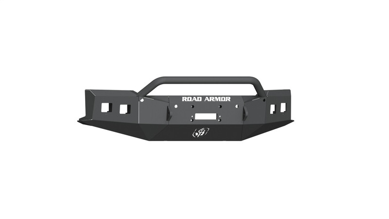 Road Armor Chevrolet Silverado 1500 Stealth Winch Front Bumper w/Prerunner Guard, Textured Black - 3191F4B