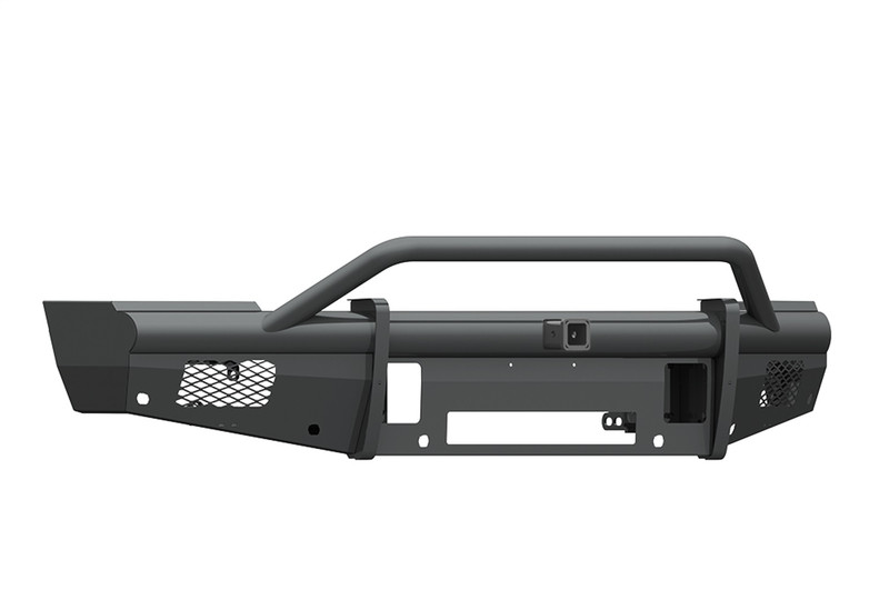Road Armor Ram 25/35/45/5500 Vaquero Non-Winch Front Bumper w/Prerunner Guard, Satin Black - 410VF24B