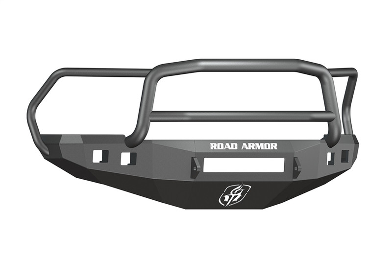 Road Armor Ram 25/35/45/5500 Stealth Non-Winch Front Bumper w/Lonestar Guard, Satin Black - 408R5B-NW